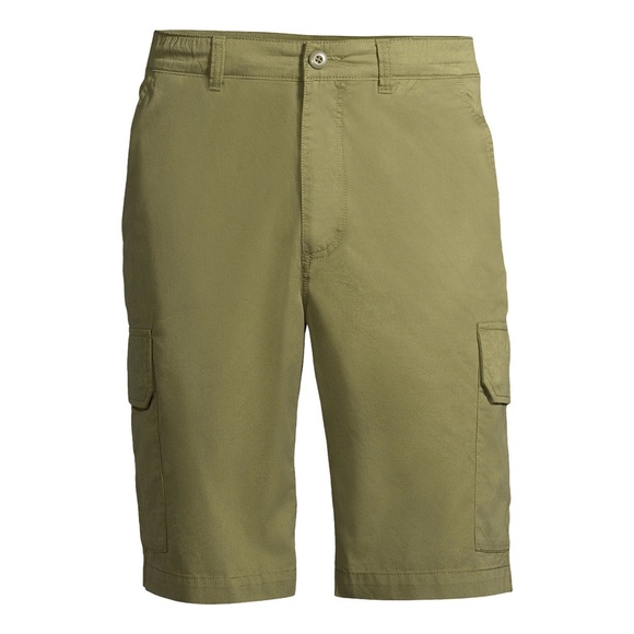 Free Assembly Men's E-Waist Cargo Shorts - Picture 1 of 8
